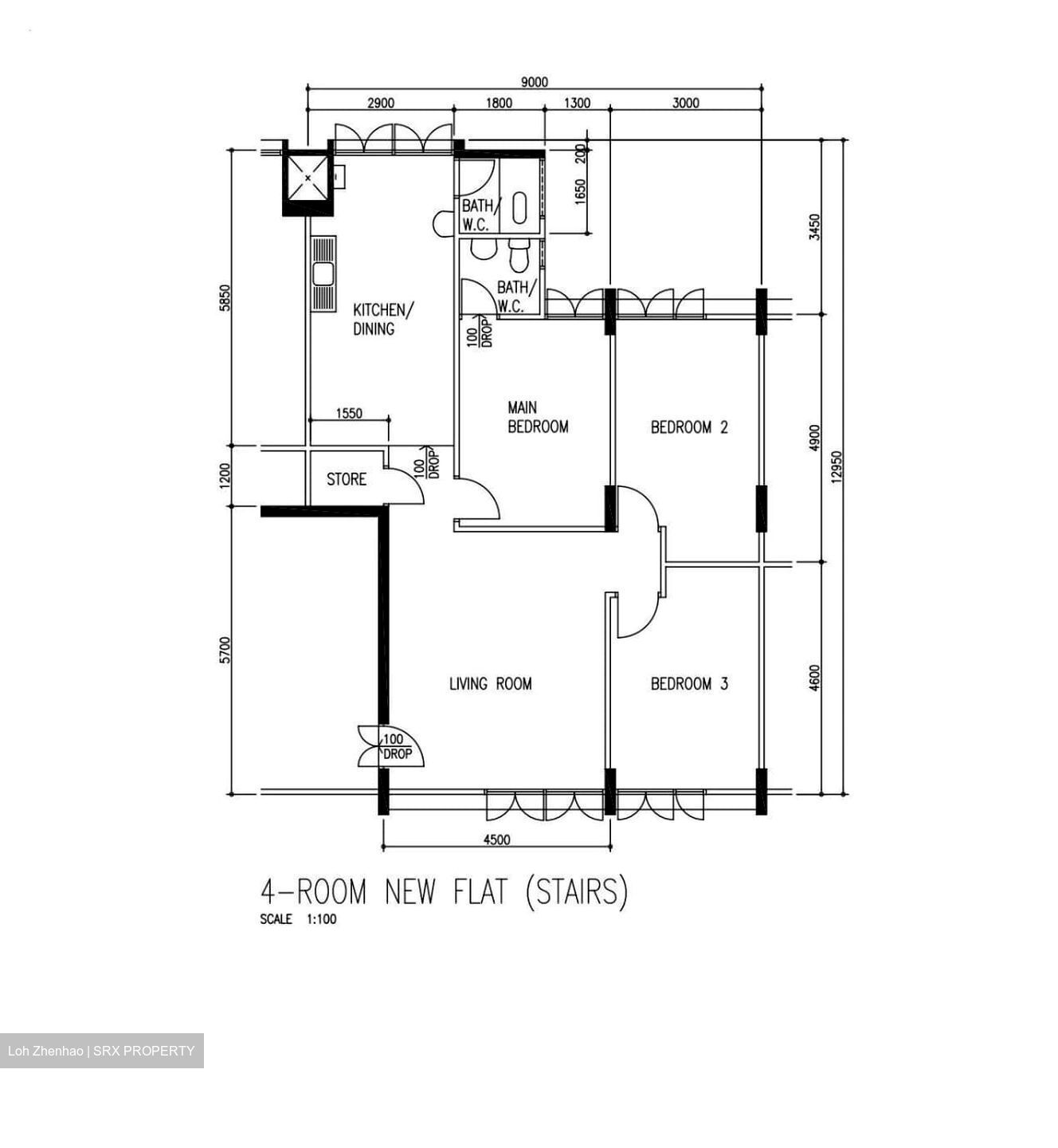 Blk 381 Clementi Avenue 5 (Clementi), HDB 4 Rooms #531245981